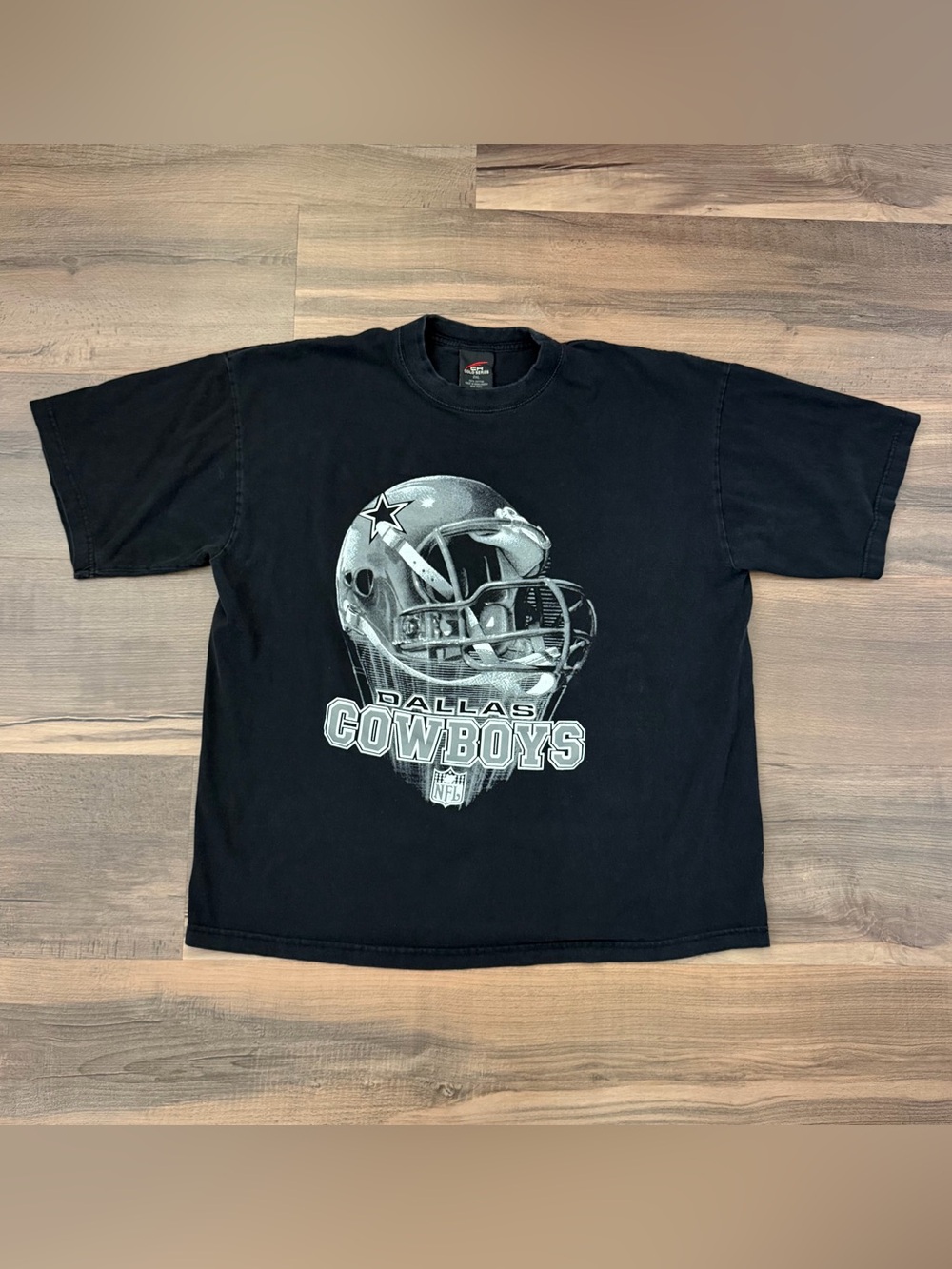 Vintage CH Gold Series Dallas Cowboys Crewneck T-Shirt - Black - Size 2XL